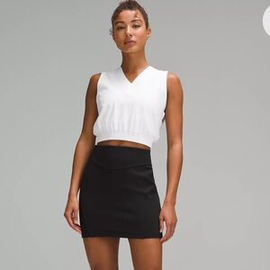 Like new high rise mini scuba skirt from Lululemon